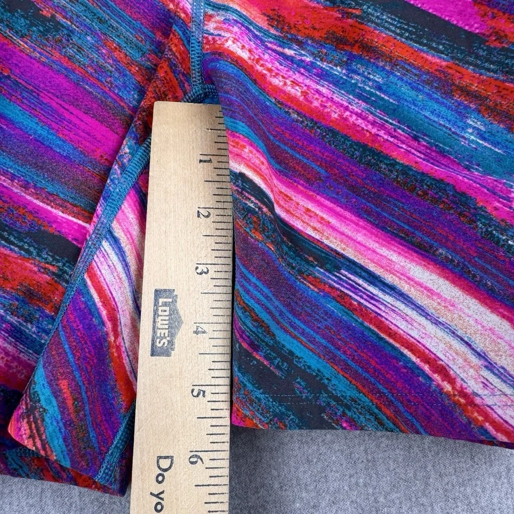 Under Armour Compression Shorts Women's Multicolor Abstract Print Padded‎